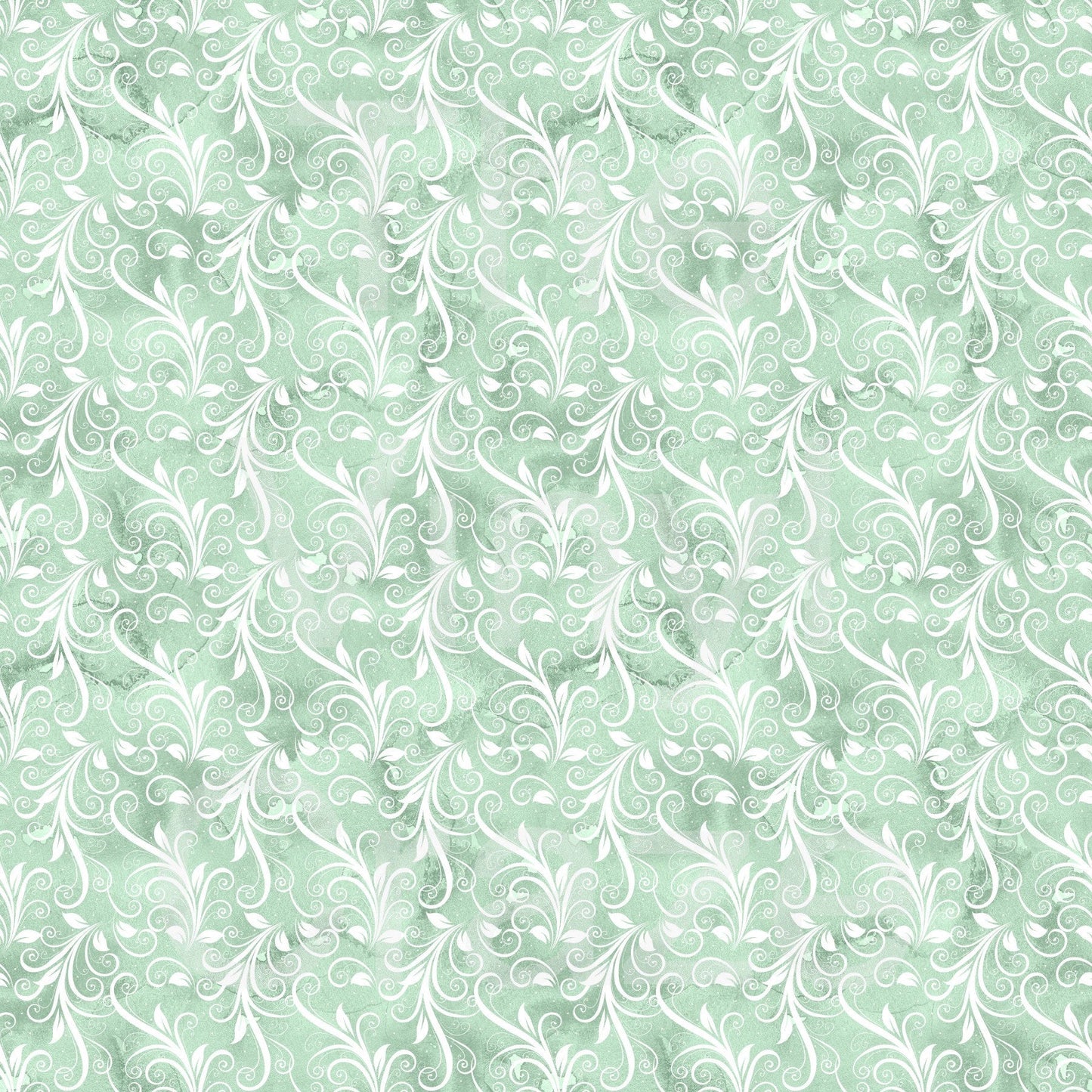 Mint Green Swirls Adhesive Vinyl