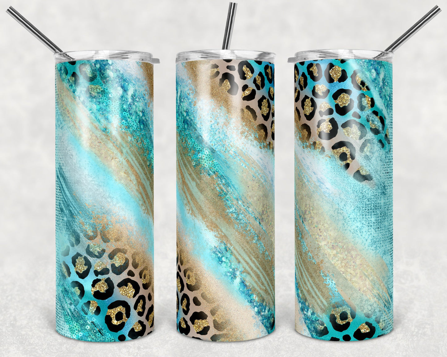 Teal Milkyway - Adhesive Vinyl Wrap