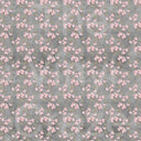 Cherry Blossoms On Gray - Adhesive Vinyl 12x12 Sheet