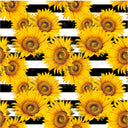 Large Sunflower Stripe - Adhesive Vinyl Sheets