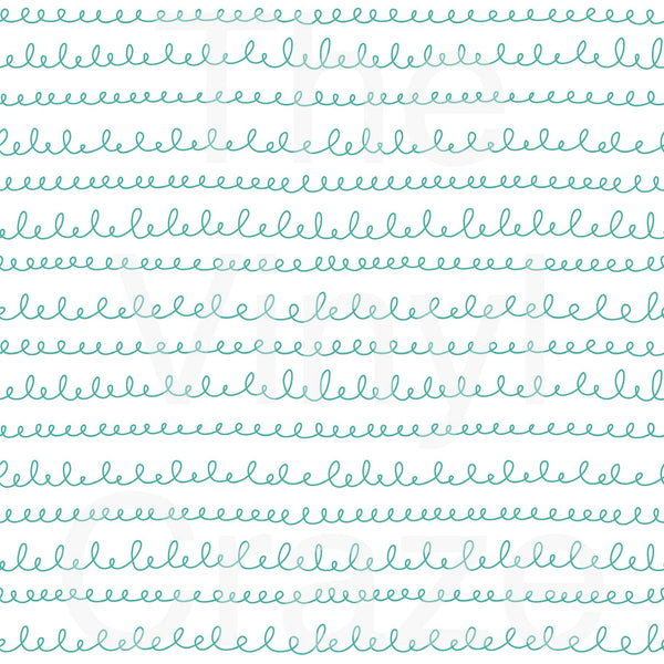Hand Drawn Petal Coordinating - Adhesive Vinyl 12x12 Sheets