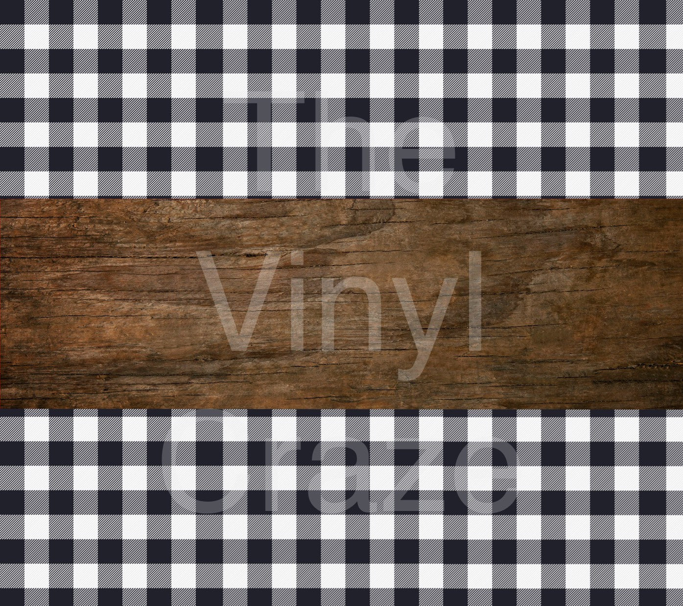 Plank On Plaid - Adhesive Vinyl 12x12 Sheet