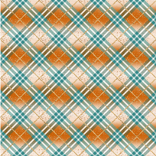 Ombre Plaid - Adhesive Vinyl Sheets