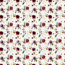 Gold And Burgundy Floral - Adhesive Vinyl 12x12 Sheet