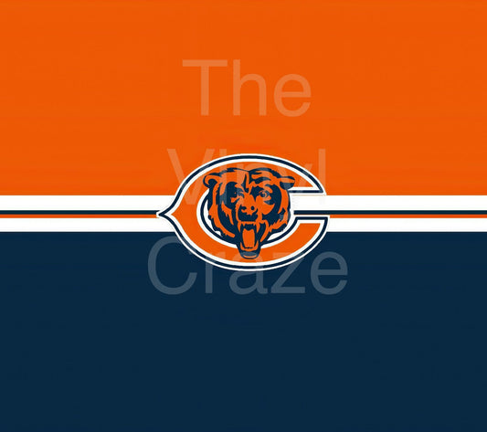 Da Bears - Adhesive Vinyl Wrap