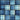 Blue Denim Patchwork - Adhesive Vinyl Sheets