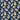 Flowers On Navy - Adhesive Vinyl 12x12 Sheet