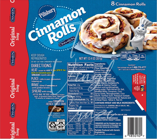 Cinnamon Rolls - Adhesive Vinyl Wrap