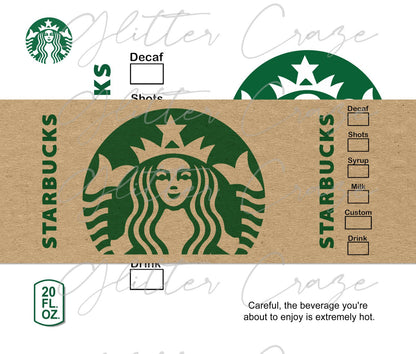 Starbux - Adhesive Vinyl Wrap