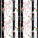 Striped Watercolor Spring- Adhesive Vinyl 12x12 Sheet