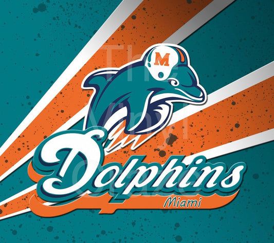 Dolphins - Adhesive Vinyl Wrap