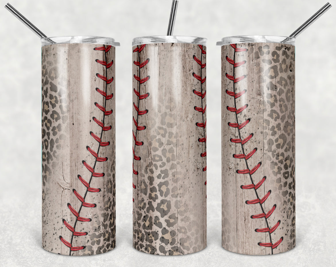 Baseball Leopard - Adhesive Vinyl Wrap