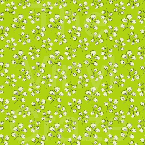 Hand Drawn Petal Coordinating - Adhesive Vinyl 12x12 Sheets