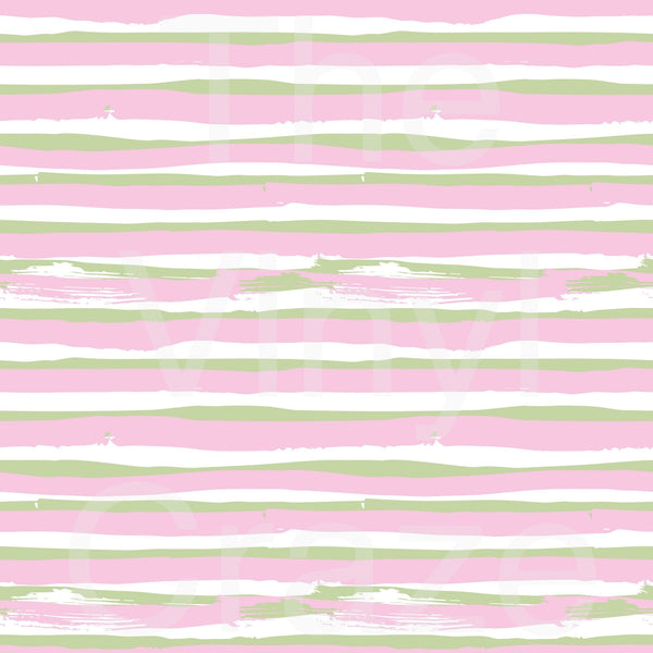 Easter Stripes - Adhesive Vinyl 12x12 Sheets