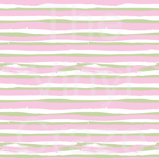 Easter Stripes - Adhesive Vinyl 12x12 Sheets