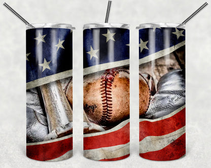 American Baseball - Adhesive Vinyl Wrap