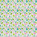 Hand Drawn Petal Coordinating - Adhesive Vinyl 12x12 Sheets