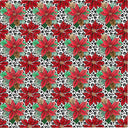 Leopard Poinsettia - Adhesive Vinyl Sheets