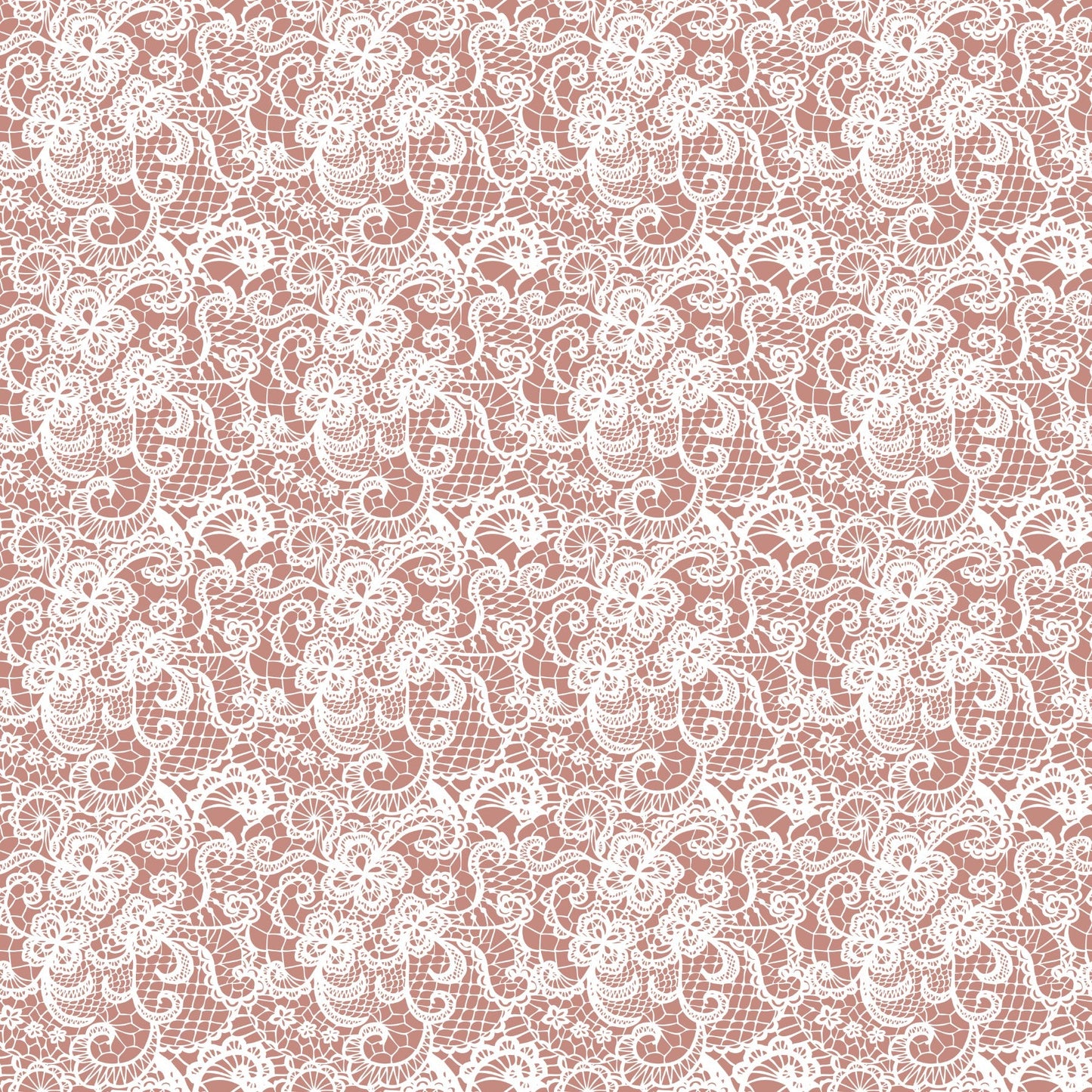 Lace On Rose - Adhesive Vinyl Sheets