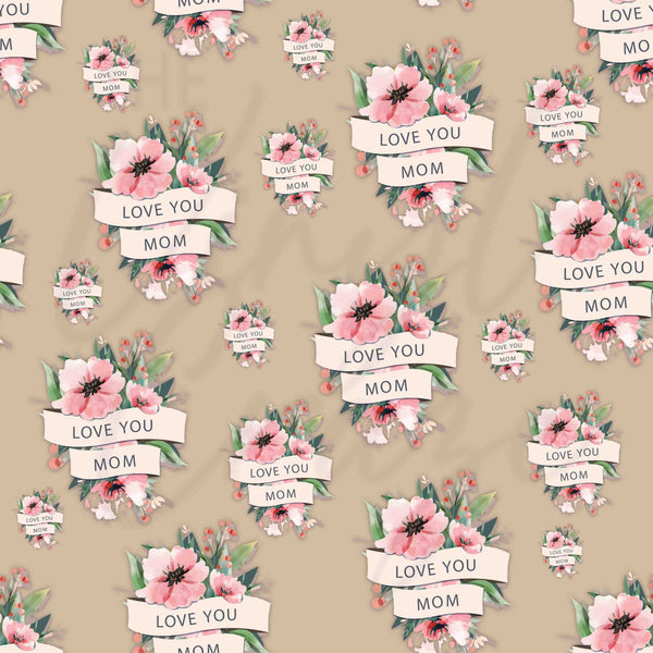 Love You Mom - Adhesive Vinyl12x12 Sheets Collection
