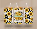 Sunflower Mama - UV DTF 16oz Libbey wrap