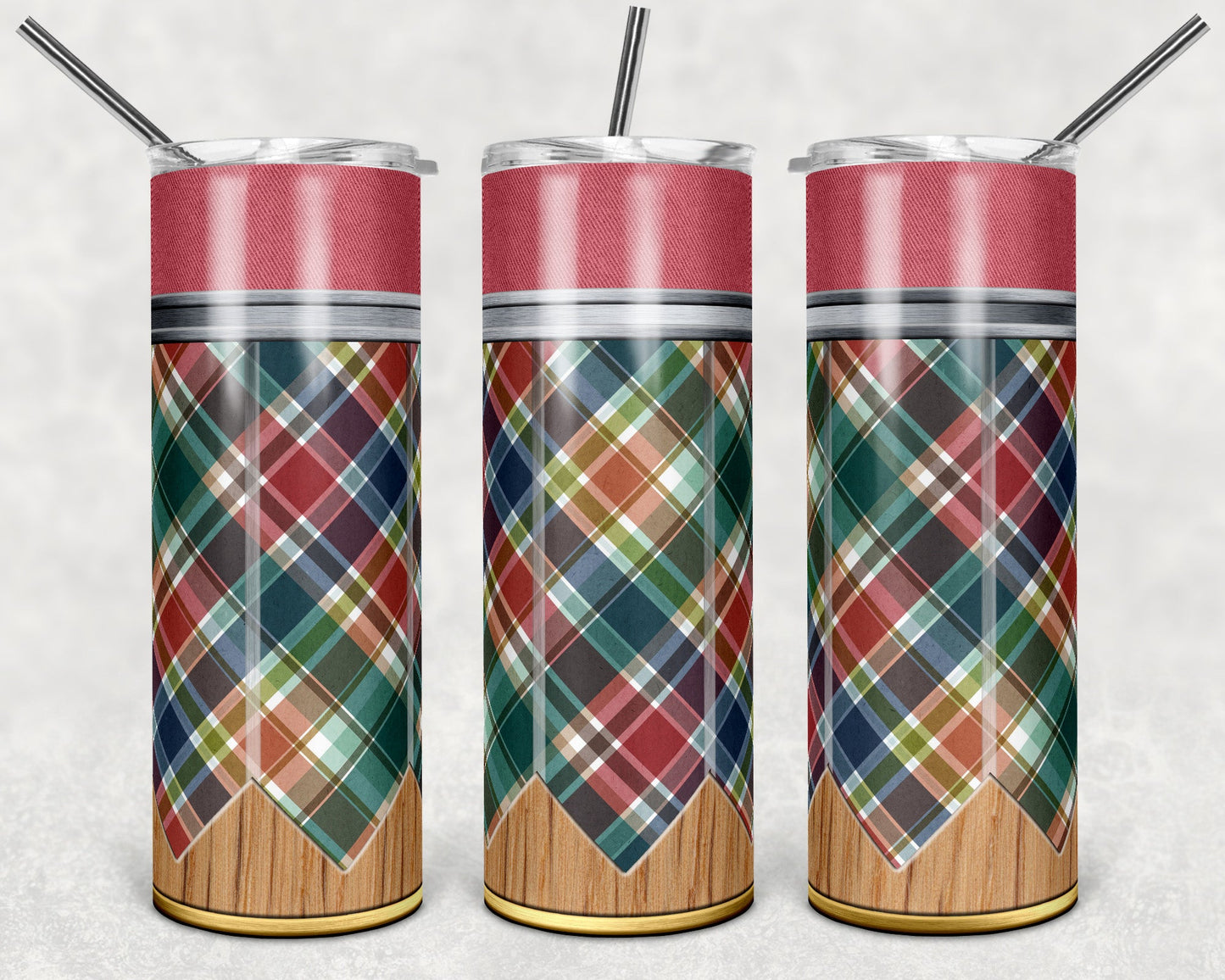 Mens Pencil Plaid - Adhesive Vinyl Wrap