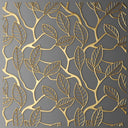 Large Print Gold Lattice - Adhesive Vinyl Sheets