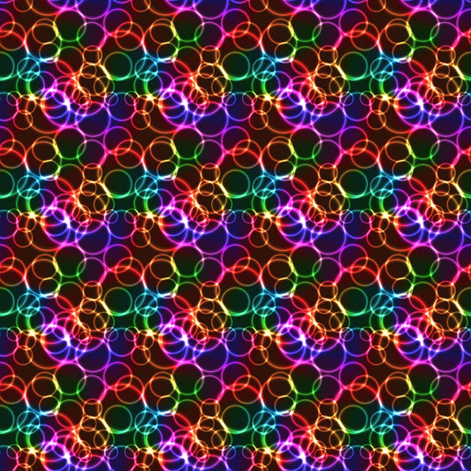 Neon Bubbles! - Adhesive Vinyl 12x12 Sheet