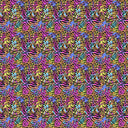 Neon Animal Mix - Adhesive Vinyl Sheets