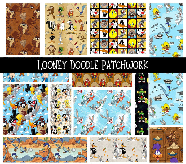 Looney Doodle Patchwork Set