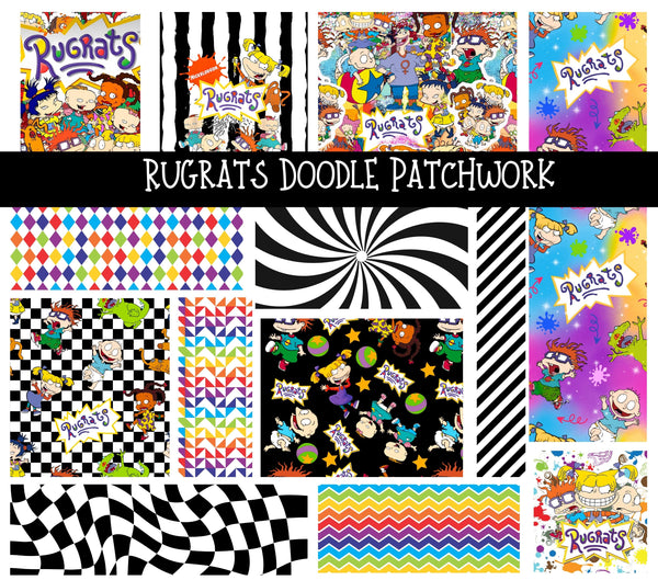 Rugrats Doodle Patchwork Set