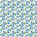 Peacock Floral - Adhesive Vinyl Sheets