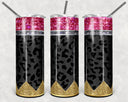 Pencil Black Matte Leopard - Adhesive Vinyl Wrap