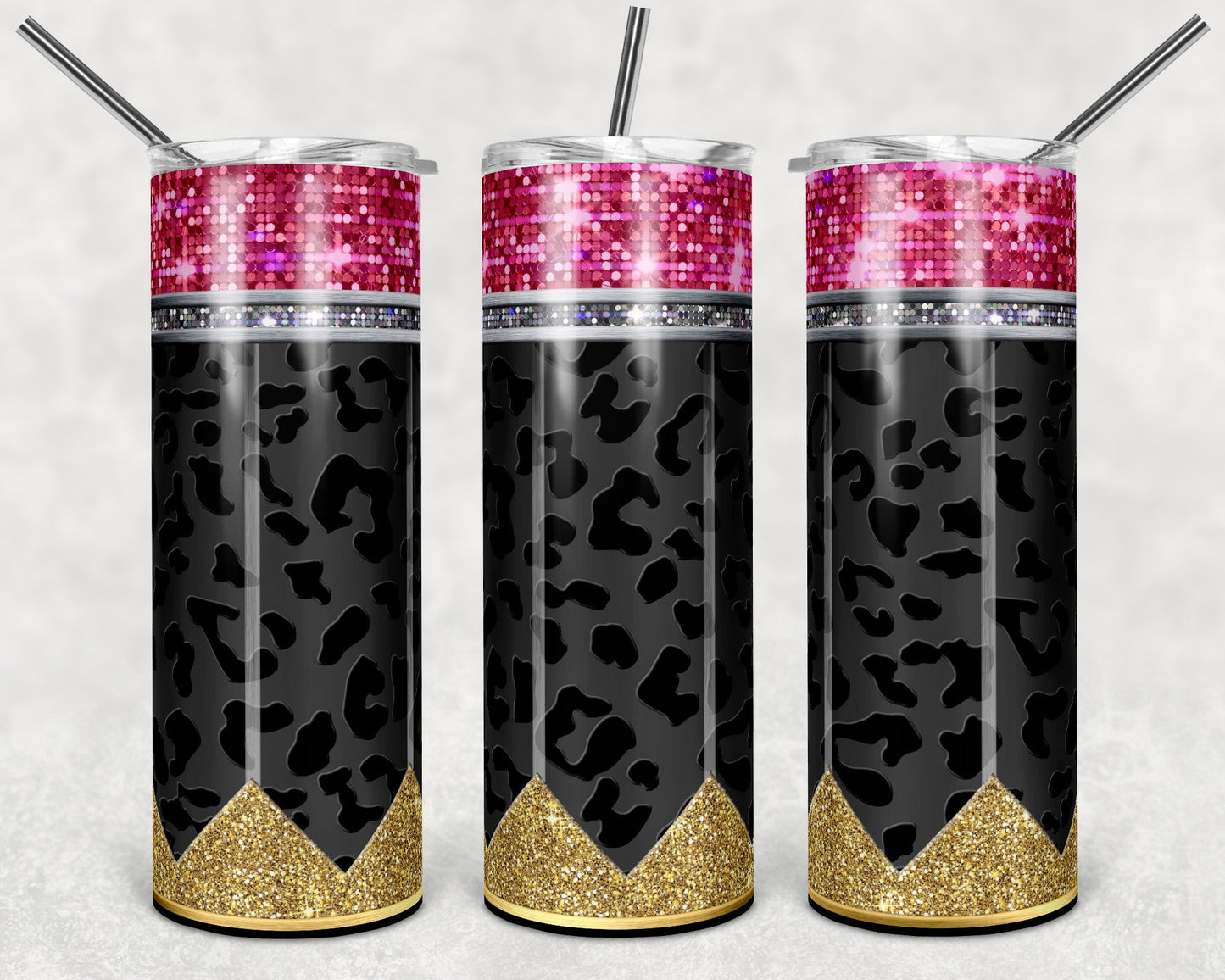 Pencil Black Matte Leopard - Adhesive Vinyl Wrap