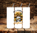 In a World Full of Roses be a Sunflower Gnome - UV DTF Decal