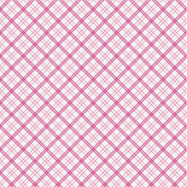 Pink Tartan Plaid - Adhesive Vinyl Sheets