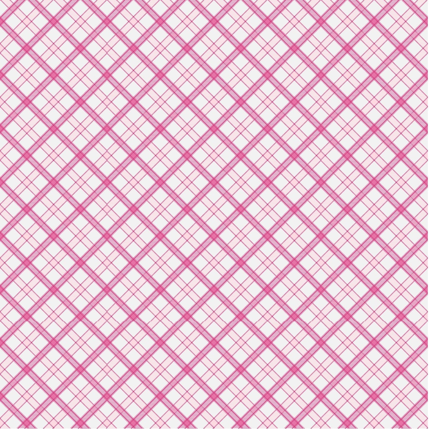 Pink Tartan Plaid - Adhesive Vinyl Sheets