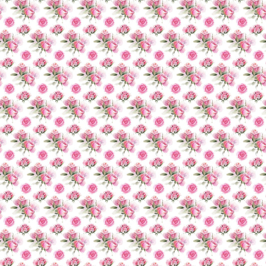 Pink Rose - Adhesive Vinyl Sheets