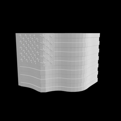 American Flag - Tumbler element