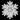 Snowflake - Straw Topper