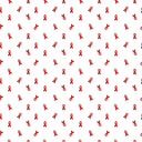 Red Awareness Ribbons - Adhesive Vinyl 12x12 Sheet