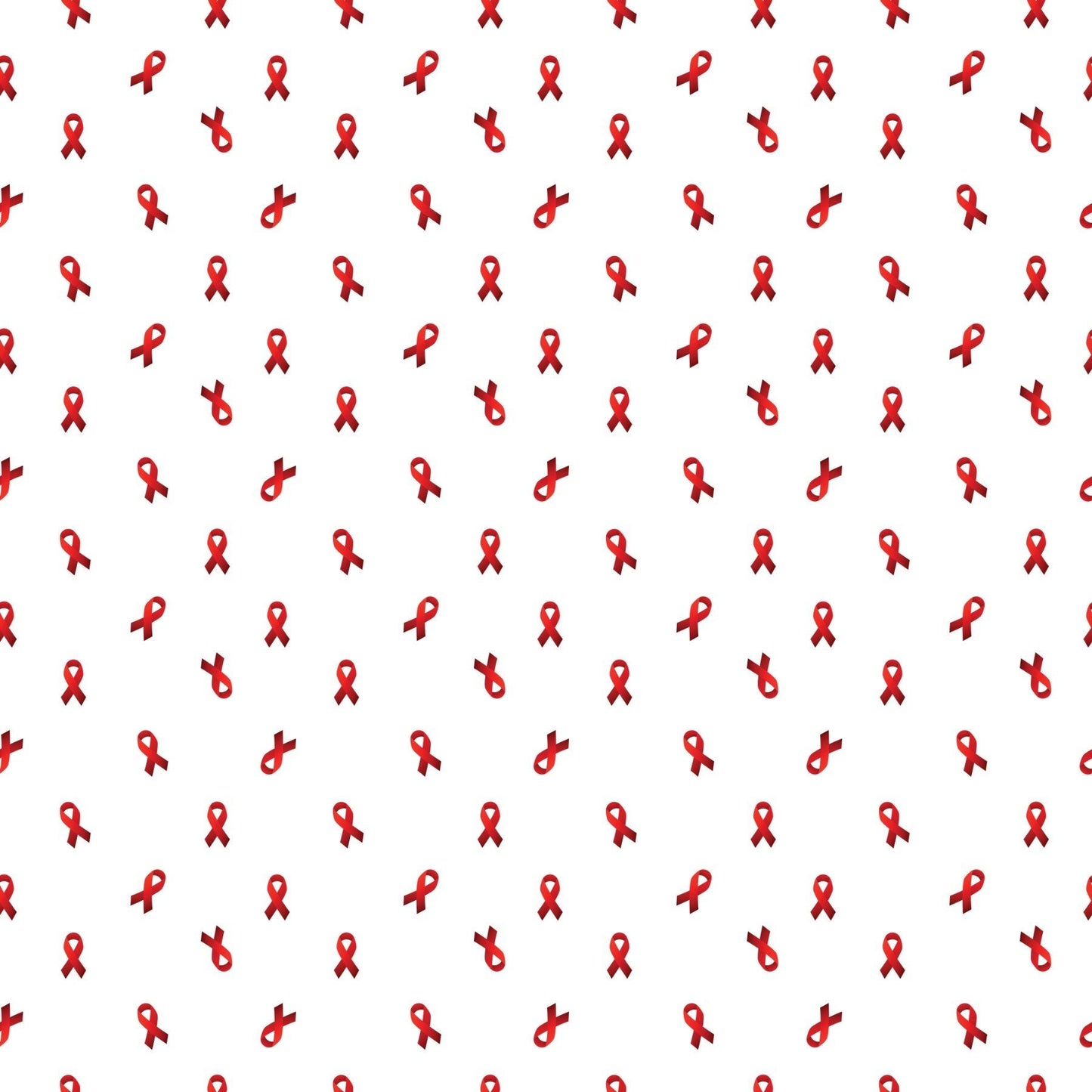 Red Awareness Ribbons - Adhesive Vinyl 12x12 Sheet