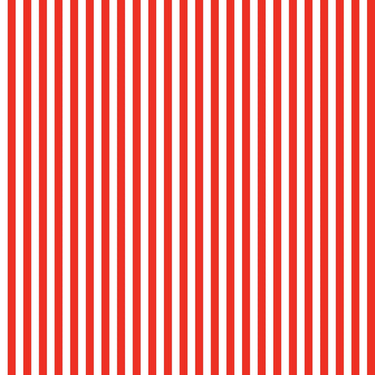 Red And White Stripes - Adhesive Vinyl Sheets