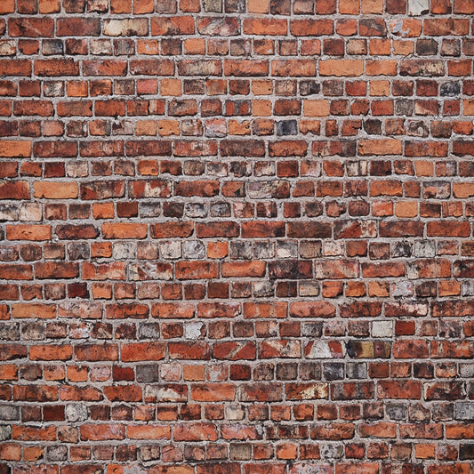 Red Brick Wall - Adhesive Vinyl Sheets