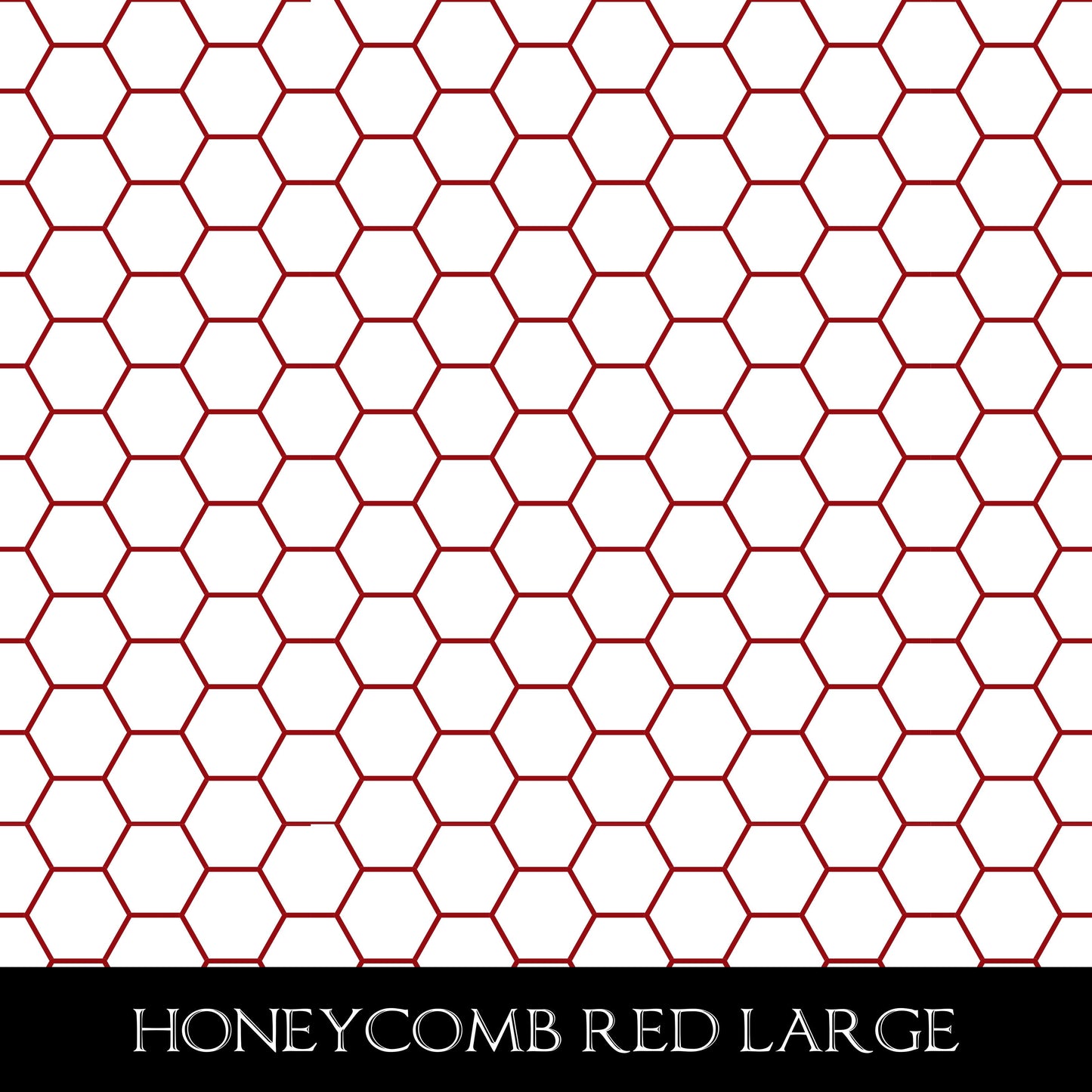 Honey comb UV DTF Decal Sheets 8 colors  2 sizes available