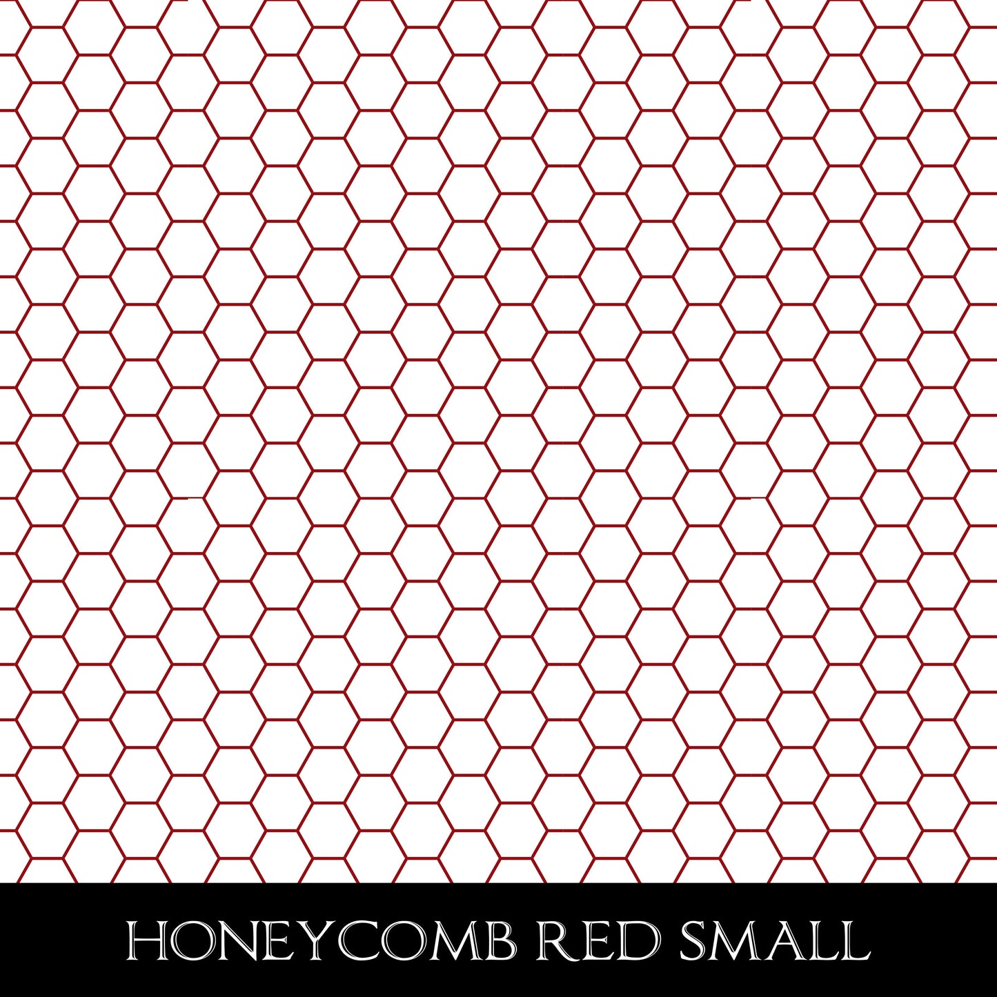 Honey comb UV DTF Decal Sheets 8 colors  2 sizes available