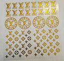 #20 Metallic UV DTF-Bougie- available in Gold and Silver