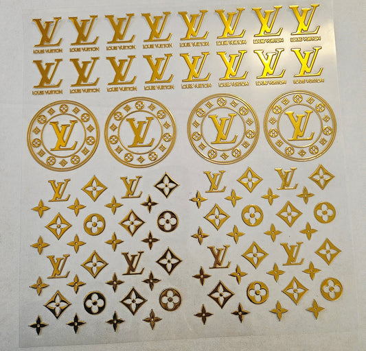 #20 Metallic UV DTF-Bougie- available in Gold and Silver