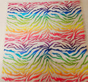 #50 Metallic UV DTF-Holo Rainbow Zebra