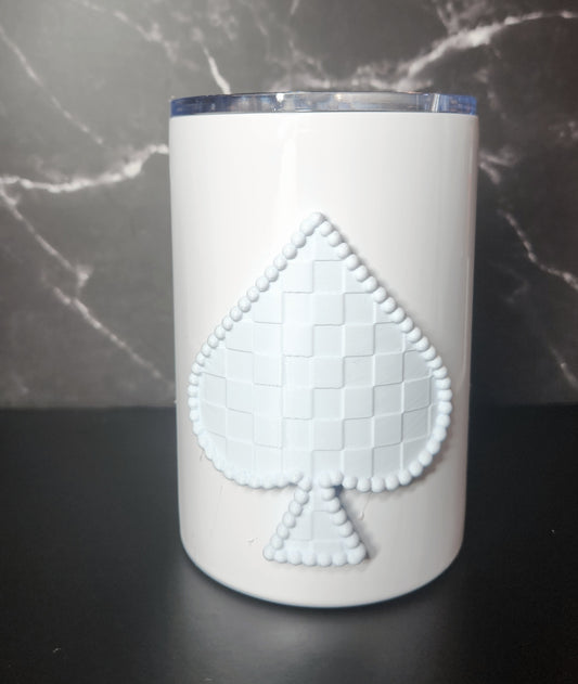 Checkered Western Spade - Tumbler Element